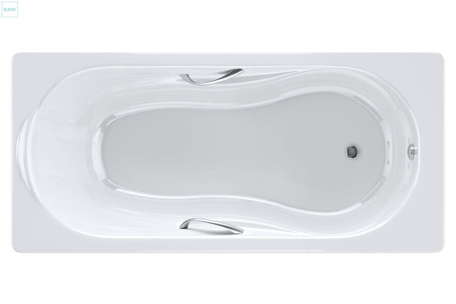 Чугунная ванна BLB AMERICA 150*80 (без отверстий для ручек)