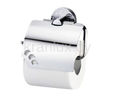 Держатель туалетной бумаги с крышкой Wasser Kraft Isen К-4025