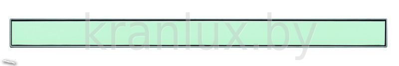 Стеклянная панель для слива,  зеленая, 1000 мм TECEdrainline 601090