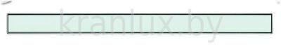 Стеклянная панель для слива,  белая, 1200 мм TECEdrainline 601291