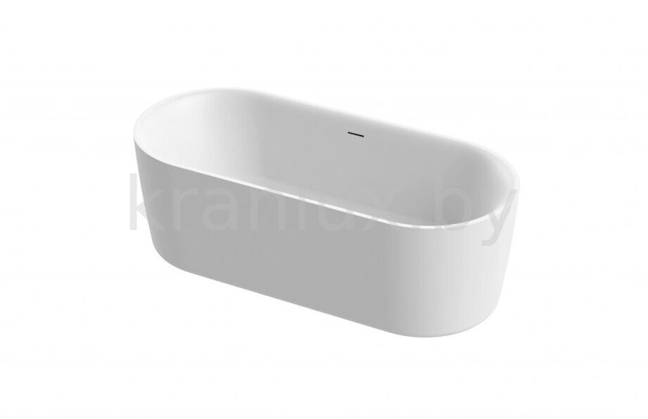 Ванна акриловая CEZARES METAURO CENTRAL 180x80 W-MATT