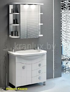 Belux Кварта 80 комплект мебели для ванной комнаты