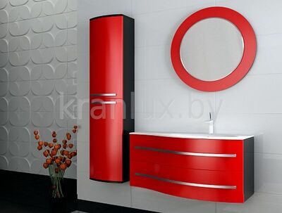 Комплект мебели Ювента VANESSA TM Botticelli 110 красная