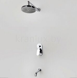 Встроенный смеситель для ванны и душа Wasser Kraft Donau 5361 комплект