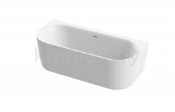 Ванна акриловая CEZARES METAURO Wall 180x80 W-MATT