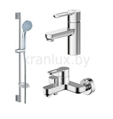 Комплект для ванной комнаты Bravat Stream-D 3 в 1  F00311 кор