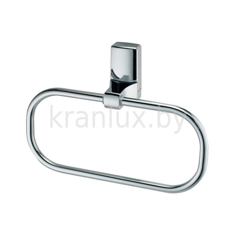 Держатель полотенец кольцо, хром Wasser Kraft Leinf K-5060