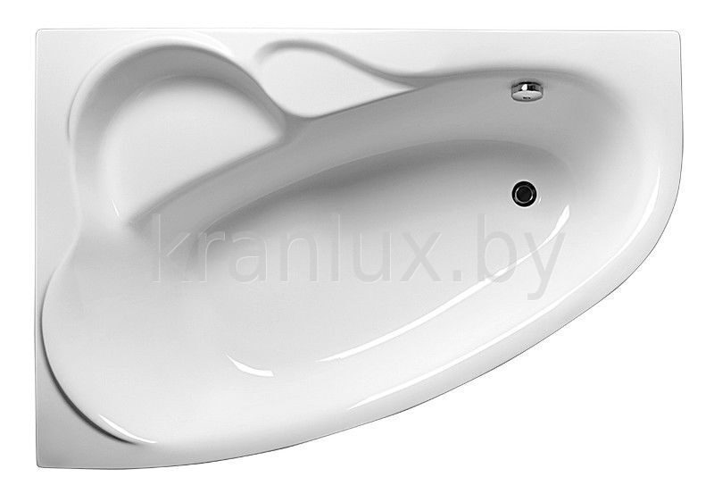 Акриловая ассимметричная ванна Relisan Ariadna 150x110 L/R