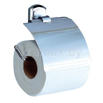 Держатель туалетной бумаги с крышкой, хром Wasser Kraft Oder K-3025