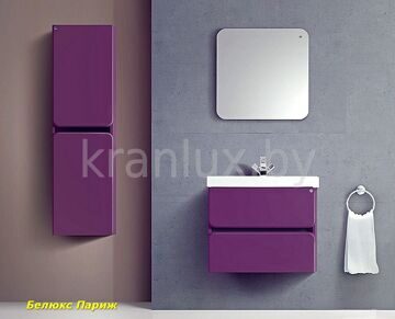 Belux Париж 60 комплект мебели для ванной комнаты фиолетовый