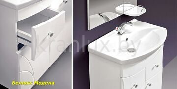 Belux Модена 60 комплект мебели для ванной комнаты 3