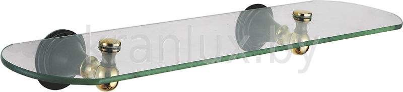 Полка стеклянная Fixsen Luksor FX-71603B
