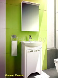 Belux Квадро 44 комплект мебели для ванной комнаты
