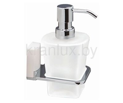 Дозатор жидкого мыла Wasser Kraft Leine К-5099WHITE
