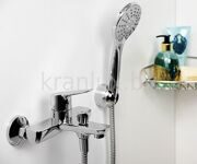 Смеситель для ванны с коротким изливом Wasser Kraft Lippe 4501 схема