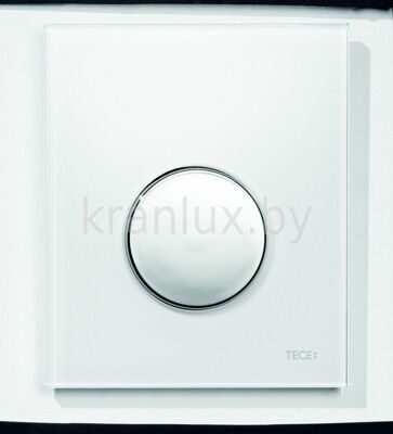 TECE TECEloop 9.242.627 Панель (кнопка) смыва для инсталляции писсуара пластиковая, белая, клавиша хром глянцевый