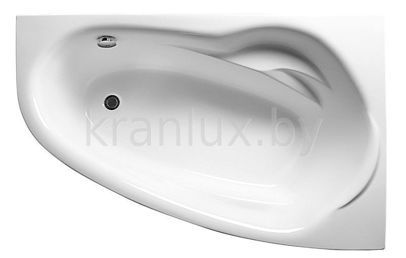 Акриловая ассимметричная ванна Relisan Zoya 150x95 L/R